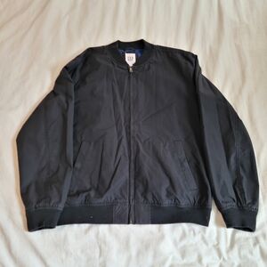 GAP Men's Black Bomber Jacket